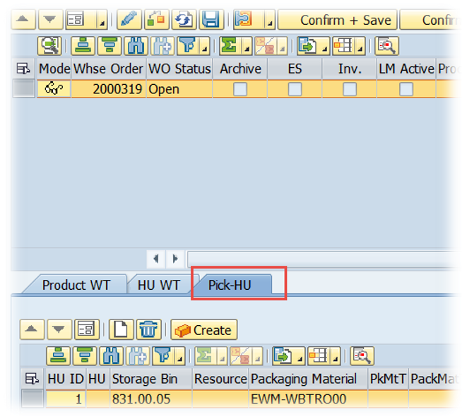 SAP EWM Packing Profile Customizing